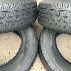 265 70 17 VERCELLI TERRENO HT 4 USED TIRES 
