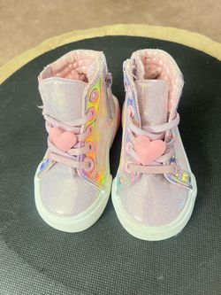 Bluey Hightop shoes - Ground up Size 5