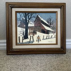 Original H. Hargrove Oil Painting