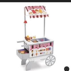 Melissa And Doug Wooden Treats I’ve Cream Food Cart 