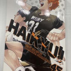 Haikyuu Manga Volume 45