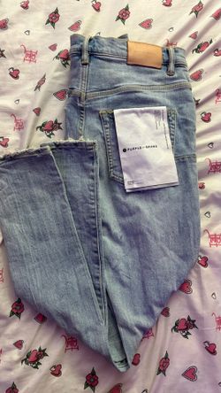 Men Purple Jeans