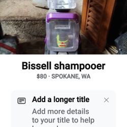 Bissell Shampooer 