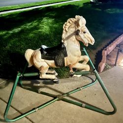 Vintage Bouncy Horse Rider