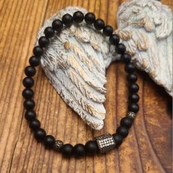 Onyx Pave Men's Bracelet 