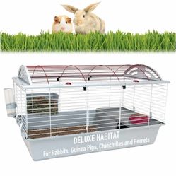 Brand New Living World - HUGE Deluxe Hybrid Cage, Extra Large, XL Cage - for Rabbits, Guinea Pigs, Chinchillas, and Small Animals