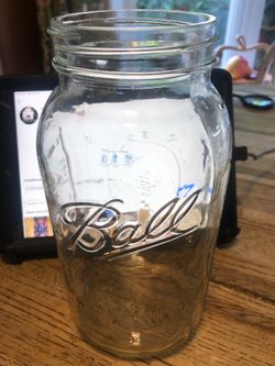 1 Ball 64oz Wide Mouth Half Gallon Mason Jar - Compare @$15
