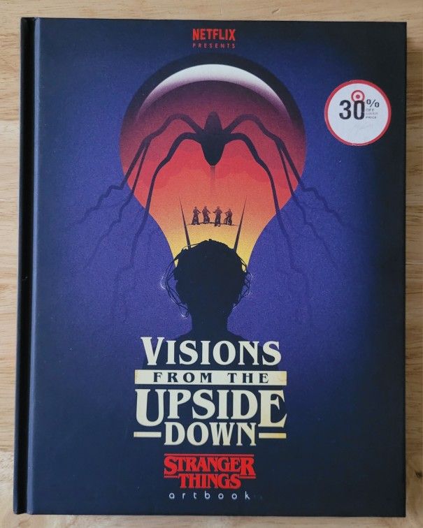 NETFLIX STRANGER THINGS VISIONS FROM THE UPSIDE DOWN ARTBOOK (SEE OTHER POSTS)
