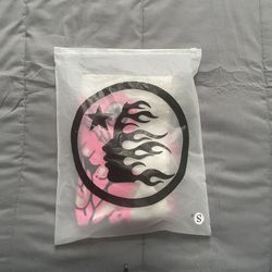 Hellstar No Guts No Glory T-shirt White/pink