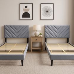2 Twin Size Bed Frame 