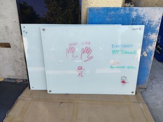Glass marker boards