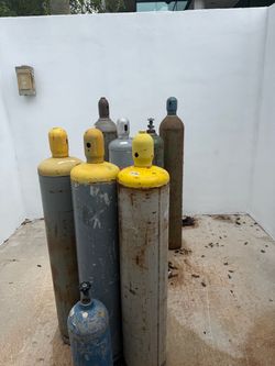 Industrial Gas Cylinders / Welding Tanks – Multiple Sizes