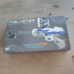 Augmented reality blaster gun