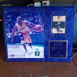 Autograph Photo Of Kobe Bryant With 1(contact info removed) Upper Deck Card