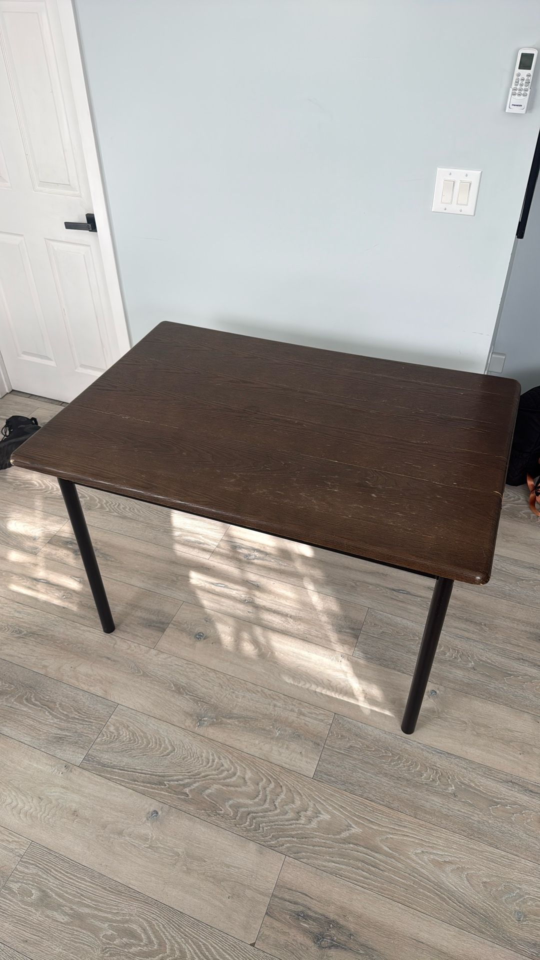 Wooden Table (Comes With 3 Chairs)