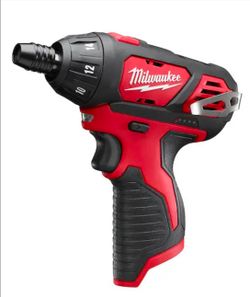 M12 12V Lithium-Ion Cordless 1/4 in. Hex Screwdriver (Tool-Only)