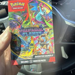 Pokémon:  Brand New Phantasmal Flames 6 pack booster 