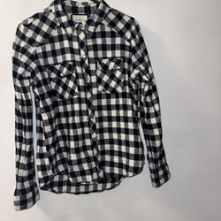 Squared Button Shirt L