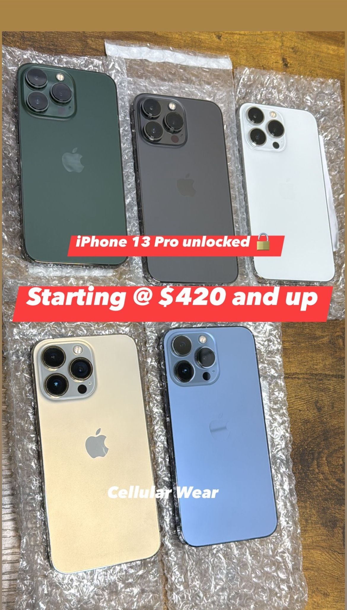 Apple iPhone 📲 13 Pro 5g 