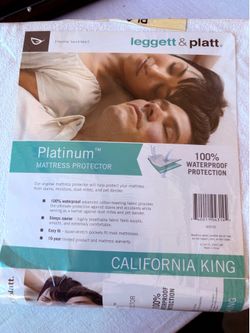 California King mattress protector