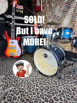 🔥 Kids Pro Drum Set Complete Drums