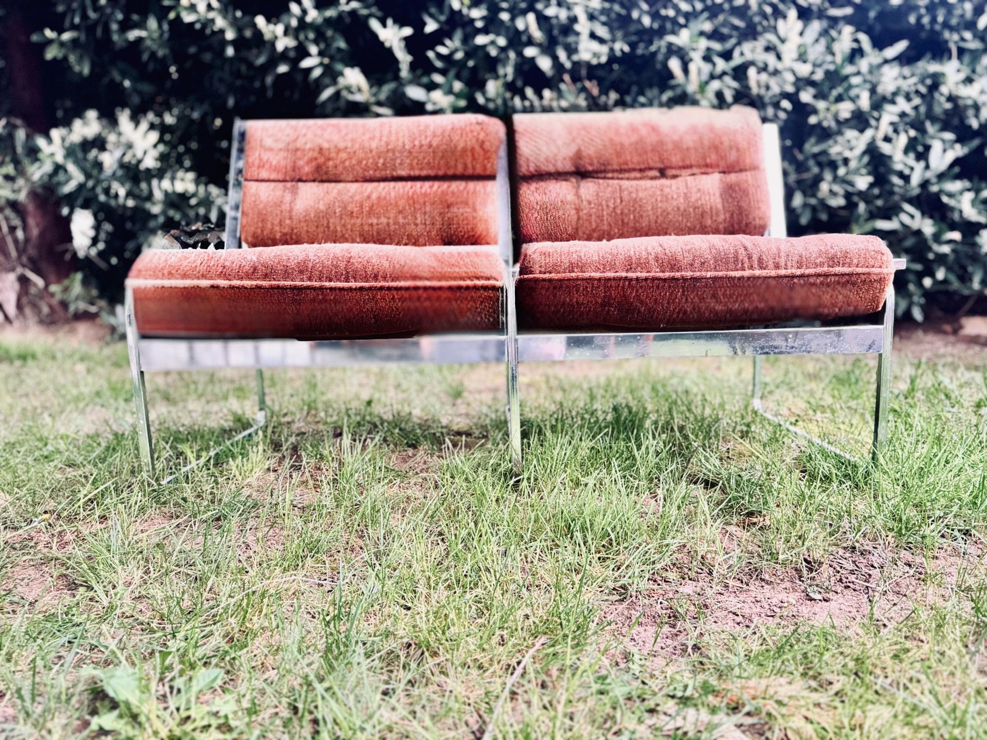 VTG Chrome 2 Seater by Milo Baughman