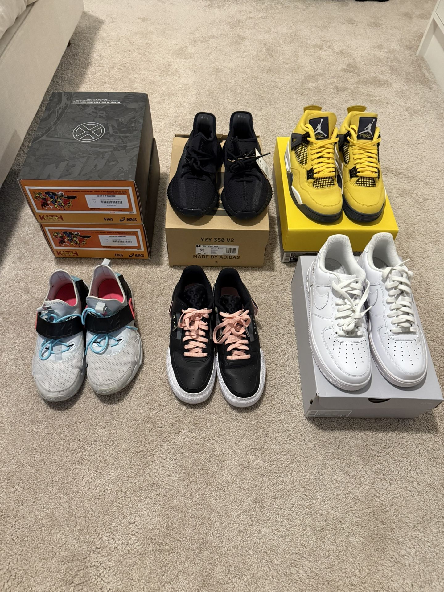 Jordan, Nike, Yeezy, KITH ASICs - Size 9.5-10 - $50-275