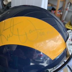 Kurt Warner Signed SB MVP Helmet