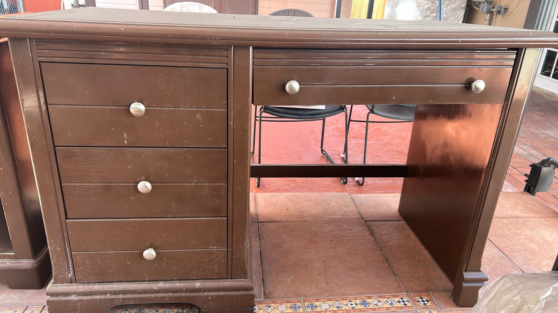 Wood Desk 