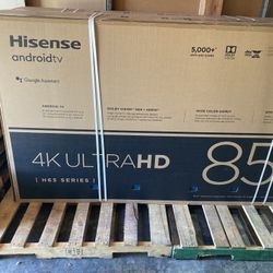 85” inch Hisense Smart 4K Android UHDTV