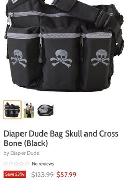 DIAPER BAG : Diaper dude bag
