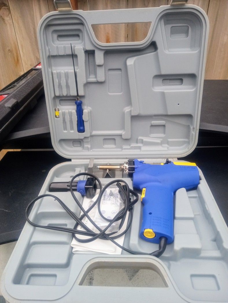 HAKKO FR301-82 Desoldering Tool Bipolar Grounding Type AC 100V with Case