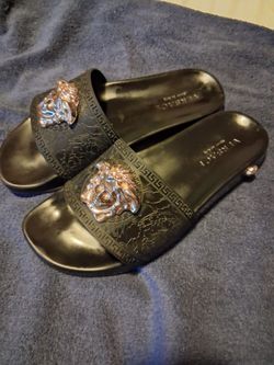 Versace slides  sz 7 1/2