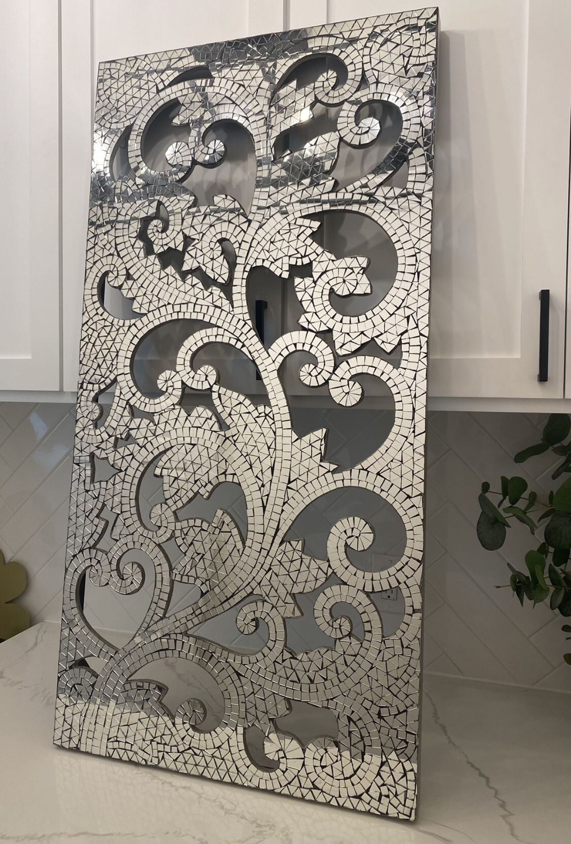 Pier1 Mosaic Art Mirrored