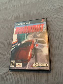Burnout (Sony PlayStation 2 PS2) Complete CIB with Manual