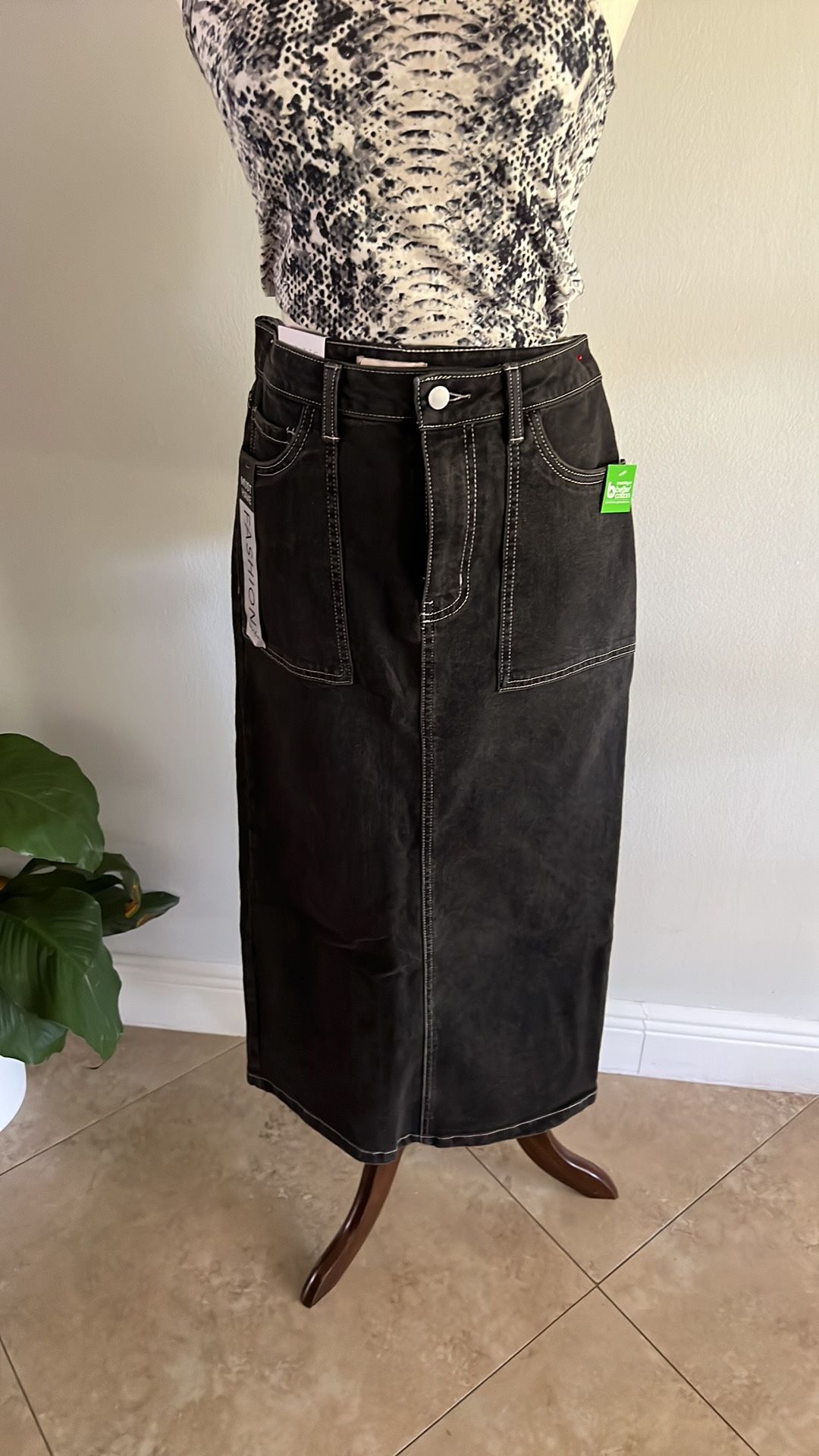 Long Skirt Jeans Size 5