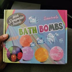 Bath Bombs With Surprise Toys Inside