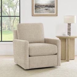 Henredon Marley Fabric Swivel Accent Chair