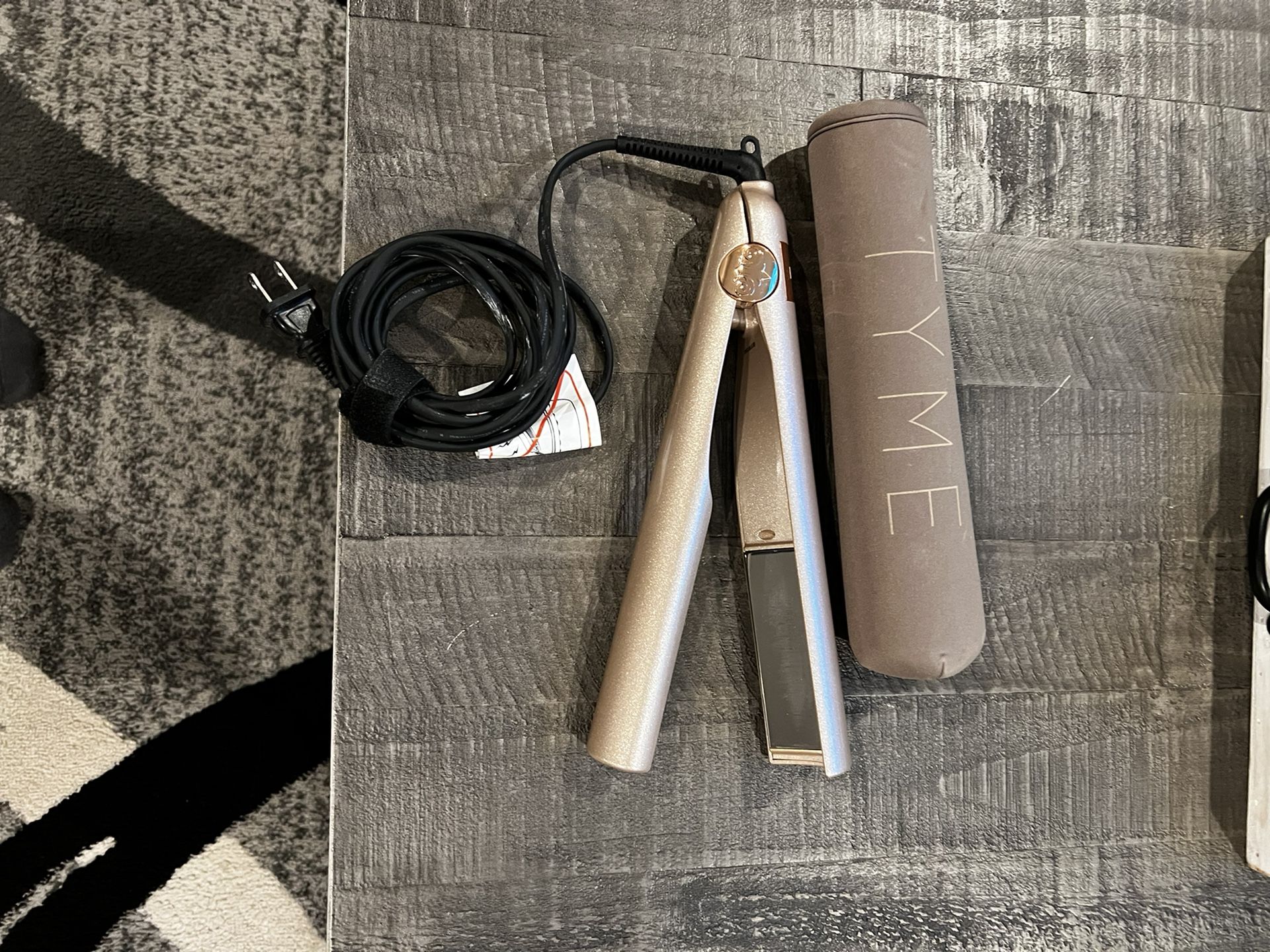 Tyme Iron Pro- Hair Straightener And Curler