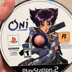 Oni For Playstation 2