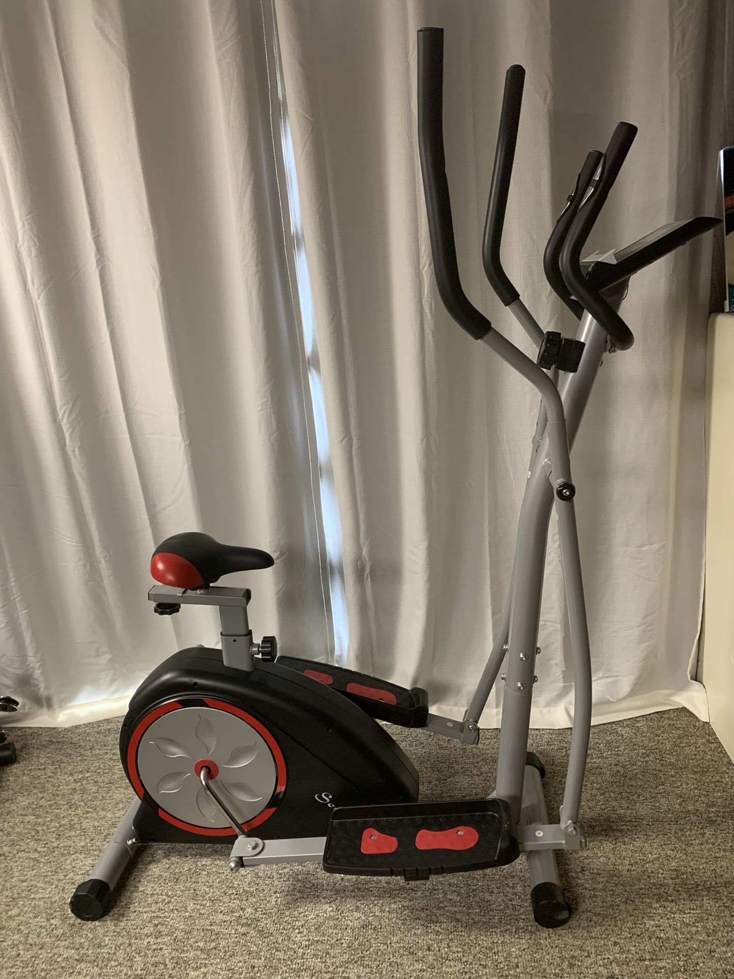 Elliptical & Exercise Bike Combo Machine 