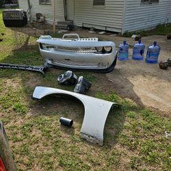  Fits Any Chalenger. Front Cap, Fender, And Headlights 
