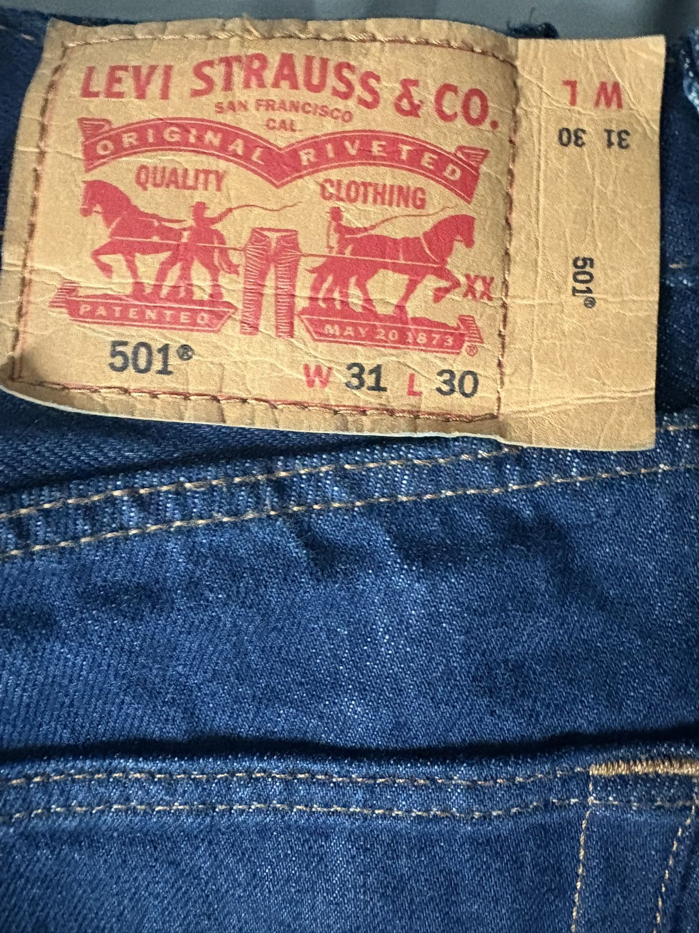 501s Blue 