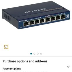 Netgear Ethernet Gigabit 8 Ports Prosafe GS108v3