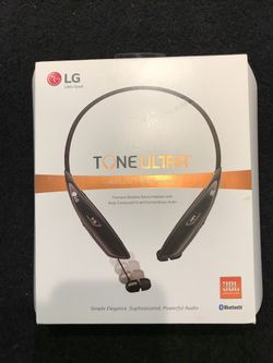 Wireless stereo headset LG and charger