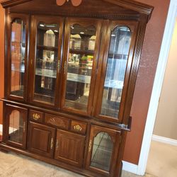 2 Piece Dining Room Hutch