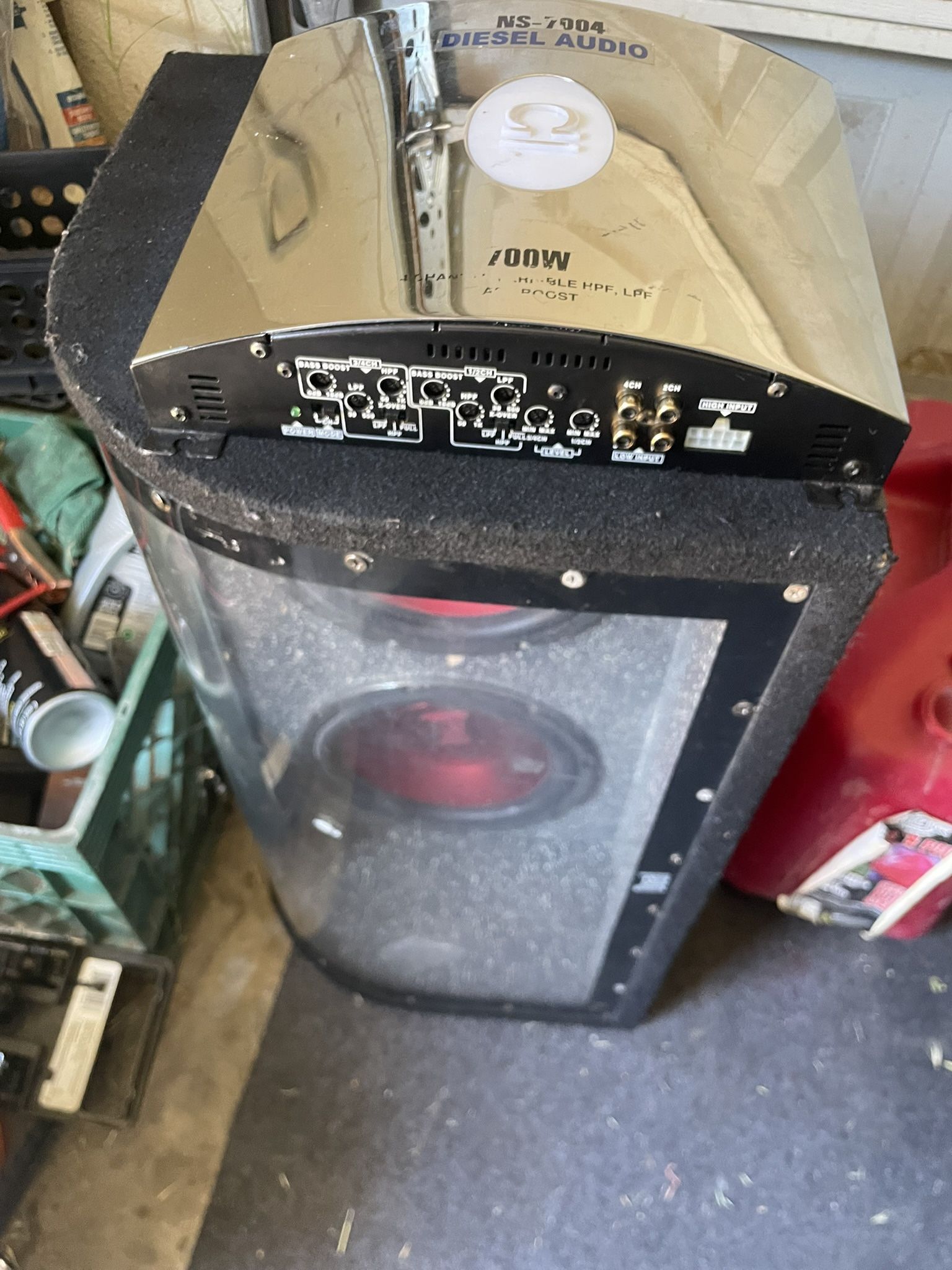 Speakers and Amp