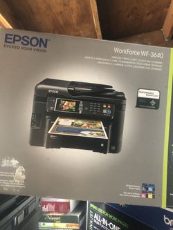 Epson workforce wf-3640 Printer