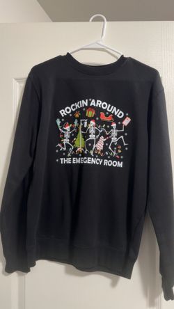 Christmas ER crewneck Womens