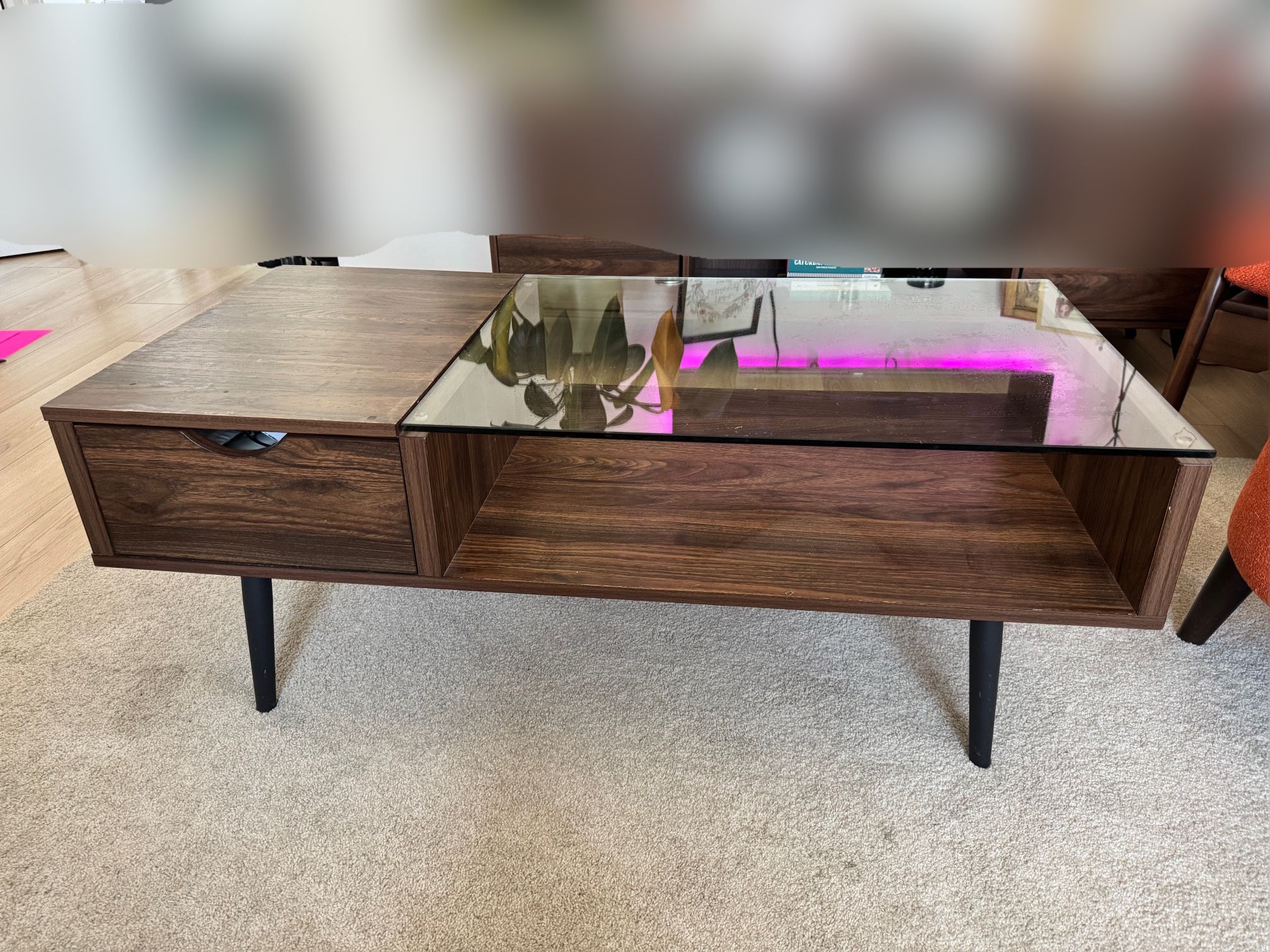 Coffee Table With Storage Drawer
